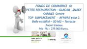 Vente Commerce Cannes  06400 2 pieces 60 m2