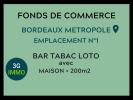 Vente Commerce Bordeaux  33000 4 pieces 270 m2