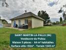 Vente Maison Chabournay SAINT-MARTIN-LA-PALLU 86380 3 pieces 64 m2