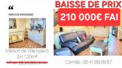 Vente Maison Port-saint-louis-du-rhone  13230 5 pieces 120 m2