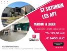 Location Maison Saint-saturnin-les-apt  84490 5 pieces 125 m2