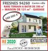 Vente Maison Fresnes  94260 6 pieces 131 m2