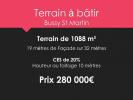 Vente Terrain Bussy-saint-martin  77600 1088 m2