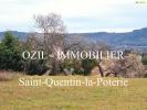 Vente Terrain Saint-quentin-la-poterie  30700