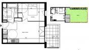 Location Appartement Cluses  74300 2 pieces 40 m2