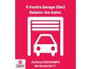 Vente Parking Balaruc-les-bains  34540 35 m2