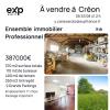 Vente Commerce Creon  33670 6 pieces 109 m2