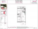 Vente Appartement Illzach  68110 3 pieces 59 m2