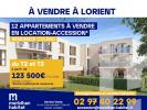 Vente Appartement Lorient  56100 66 m2