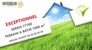 Vente Terrain Bailly-romainvilliers  77700 1000 m2