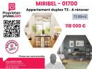 Vente Appartement Miribel  01700 3 pieces 80 m2