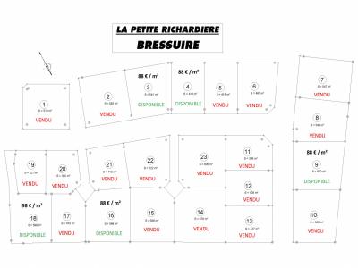 Vente Terrain BRESSUIRE 79300