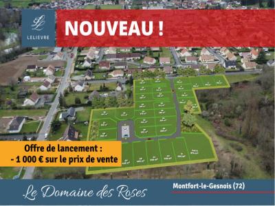 Vente Terrain MONTFORT-LE-GESNOIS  72