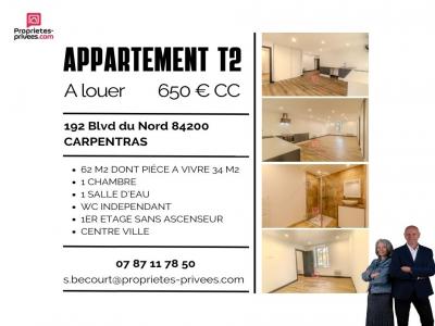 photo For rent Apartment CARPENTRAS 84