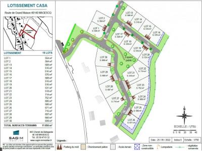 Vente Terrain MAGESCQ  40