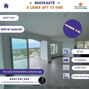 For rent Apartment SAINT-PAUL 