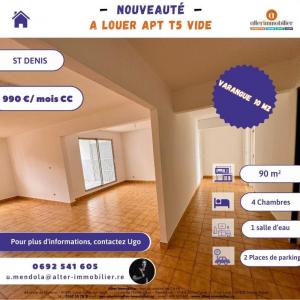 For rent Apartment SAINT-DENIS  974