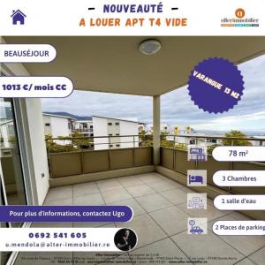 For rent Apartment SAINTE-MARIE 