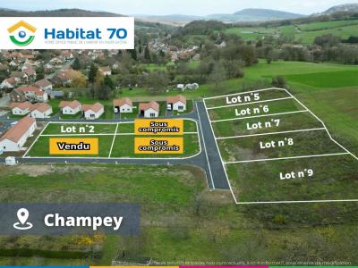 Vente Terrain CHAMPEY 70400