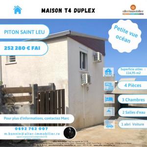 Vente Maison SAINT-LEU 