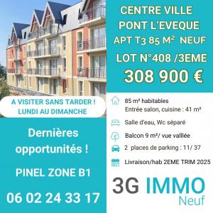 Vente Programme neuf PONT-L'EVEQUE 14130