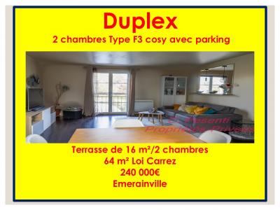 Vente Appartement 3 pices EMERAINVILLE 77184