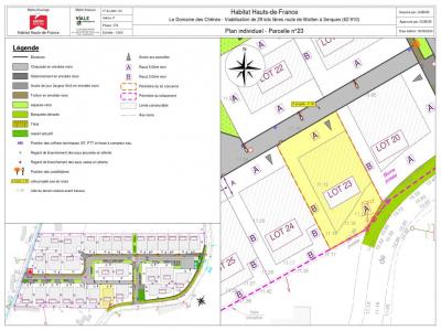 Vente Terrain SERQUES  62