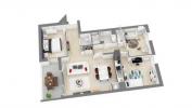 Location Appartement Saint-jean-de-braye  45800 4 pieces 79 m2