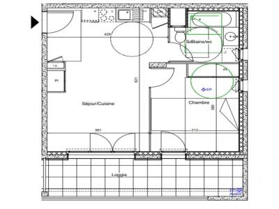 Location Appartement 2 pices ARBRESLE 69210