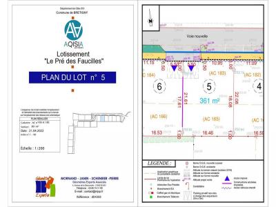 Vente Terrain BRETIGNY  21