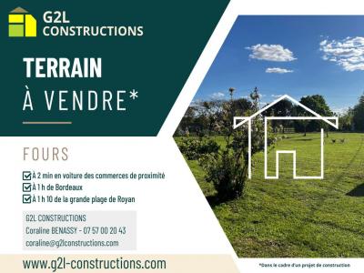 Vente Terrain FOURS 33390