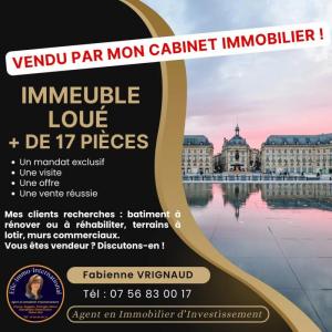 photo For sale Apartment building BORDEAUX 33