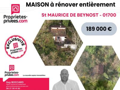 Vente Maison SAINT-MAURICE-DE-BEYNOST 01700