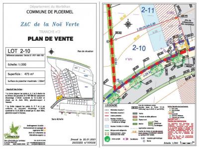 Vente Terrain PLOERMEL  56