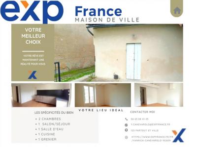 Vente Maison 3 pices SAUVE 33670