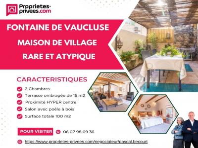 Vente Maison FONTAINE-DE-VAUCLUSE  84