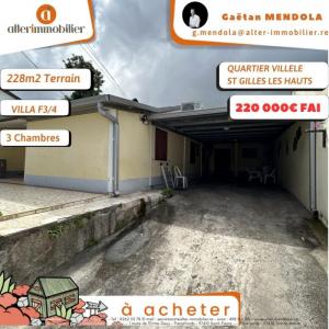 Vente Maison SAINT-PAUL  974