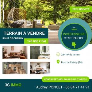 For sale Land PONT-DE-CHERUY  38