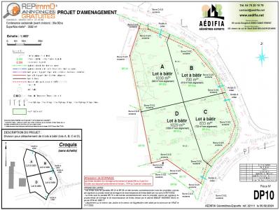 Vente Terrain VIRIAT  01