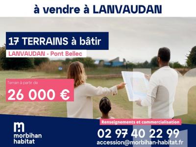 Vente Terrain LANVAUDAN  56